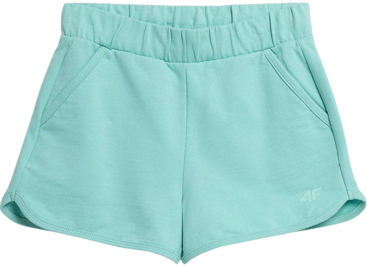 4F Short Meisjes Mintgroen - Maat 158cm