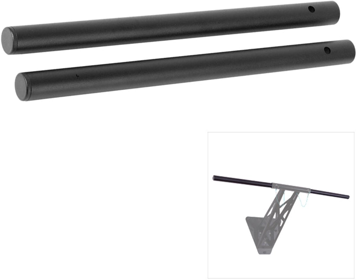 PULLUP & DIP Pro - Rechte Pull-up & Muscle-up Stang - Extra Breed Design - Ideaal voor Muscle-ups - Robuust Staal