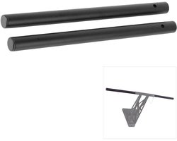 PULLUP & DIP Pro - Rechte Pull-up & Muscle-up Stang - Extra Breed Design - Ideaal voor Muscle-ups - Robuust Staal