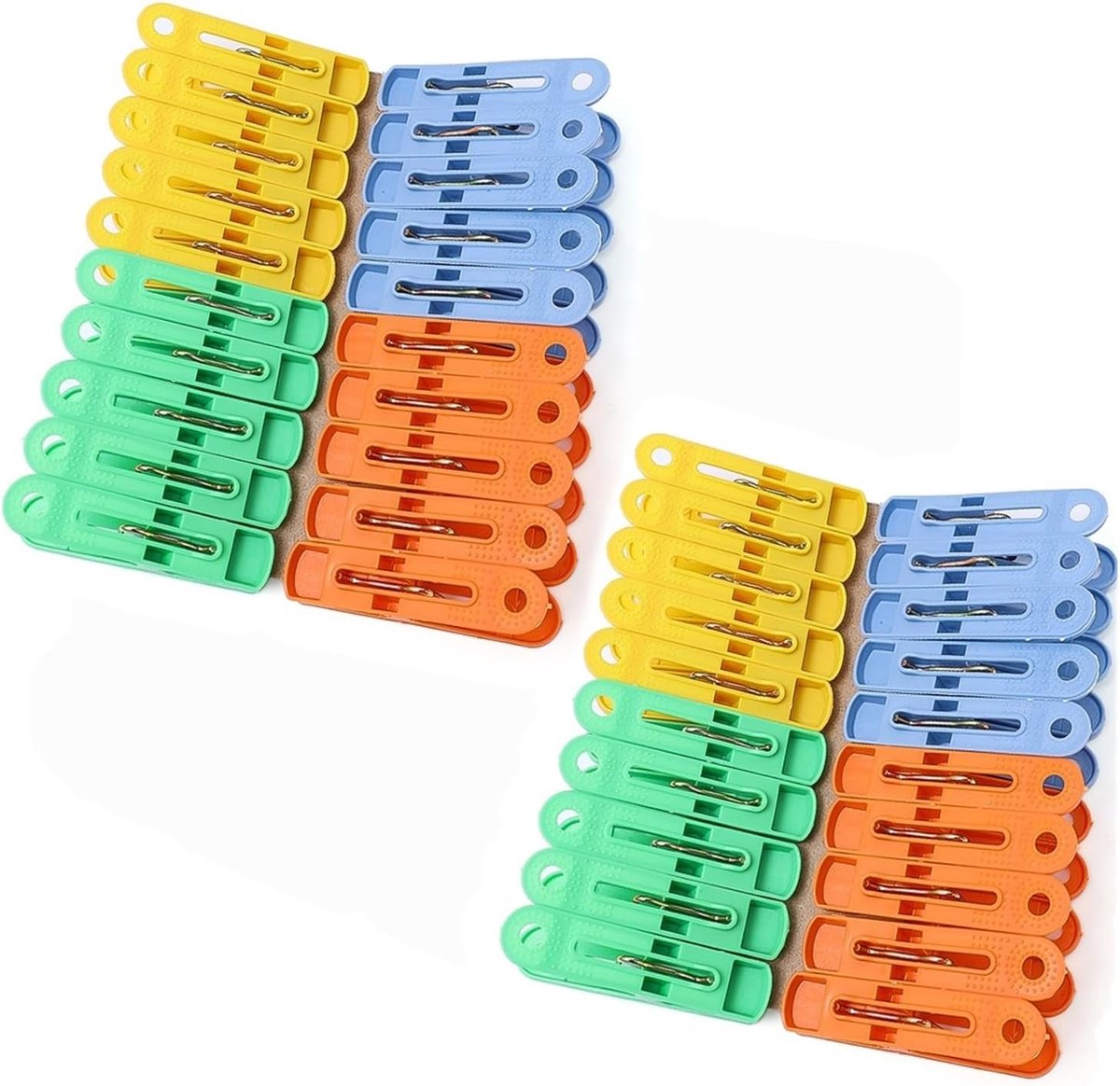Wasknijpers Set - Kleding Klemmen - Kleding Drogen - Sterke Grip - 40 Stuks