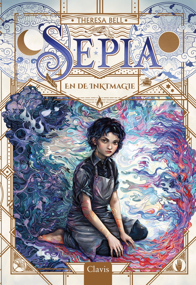 Omslag van Sepia 1 - Sepia en de inktmagie
