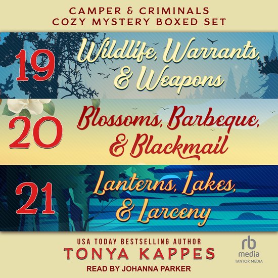 Camper and Criminals Cozy Mystery Boxed Set: Books 19-21 - cover