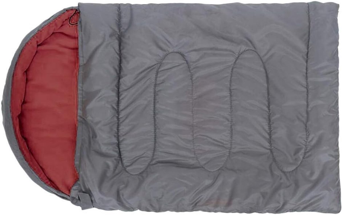 Huisdier Slaapzak - Knuffelzak Outdoorbed - Kamperen Reizen - Waterdicht Warm - 115 x 74 cm - Wijnrood
