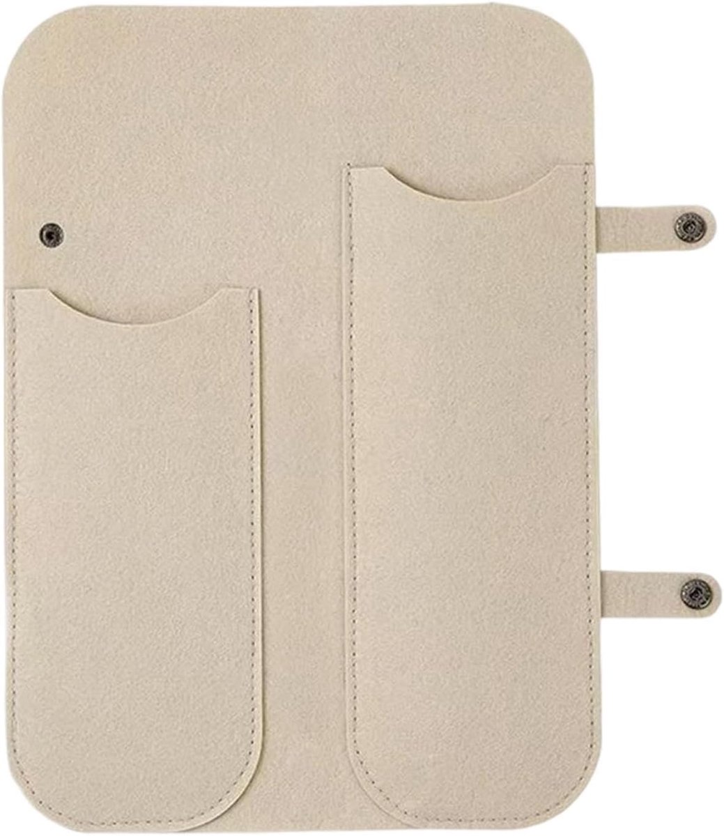Krultang Opbergzak - Styling Tool Organizer - Ordelijk Houden - Warmte Isolerend Vilt - 35 x 13 x 13 cm