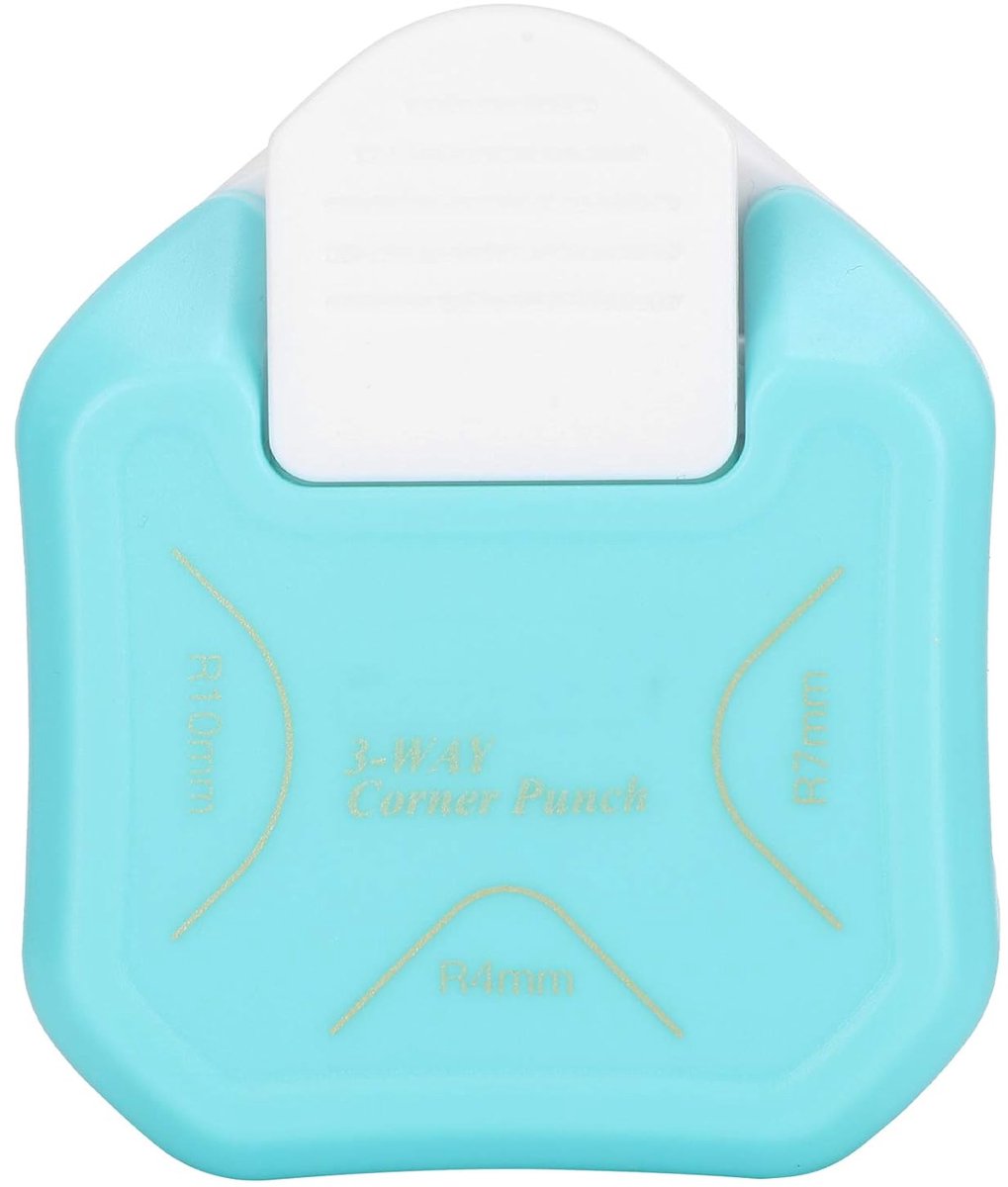 Papierpons Hoektrimmer - Ronde Hoeken Maker - Handgemaakte Projecten - Drie Snijmaten - R4 R7 R10mm