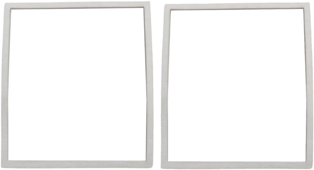 Pakking Set - Afdichtingen Oven - Houtkachel Onderhoud - Hittebestendig Materiaal - 185x165mm - Wit