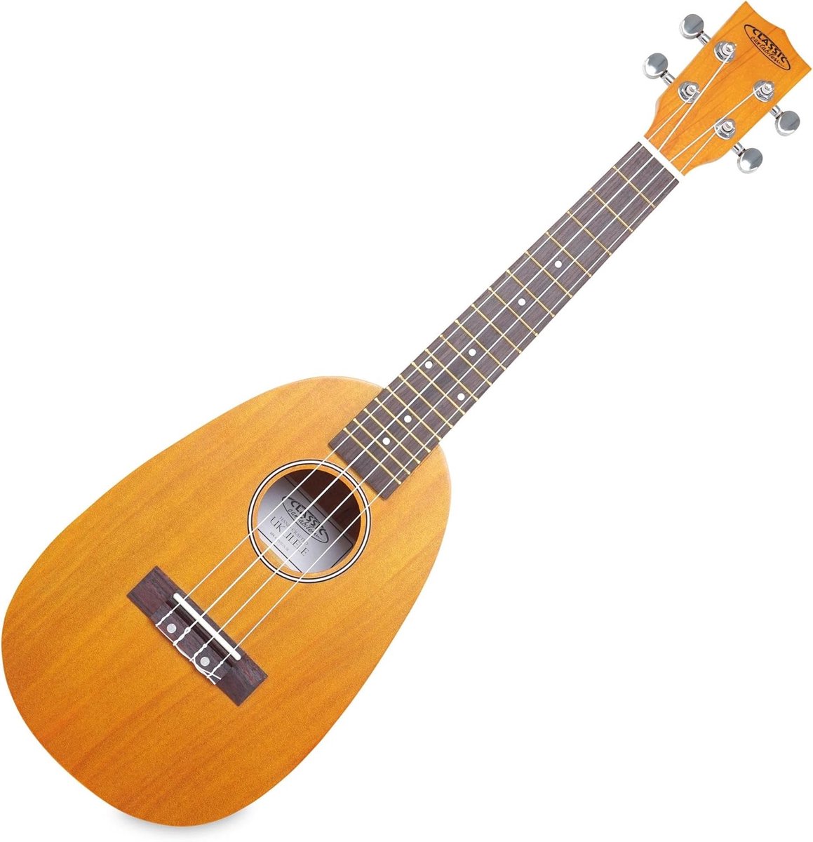Concert Ukelele Pineapple Design Beginners en Gevorderden met Gigbag