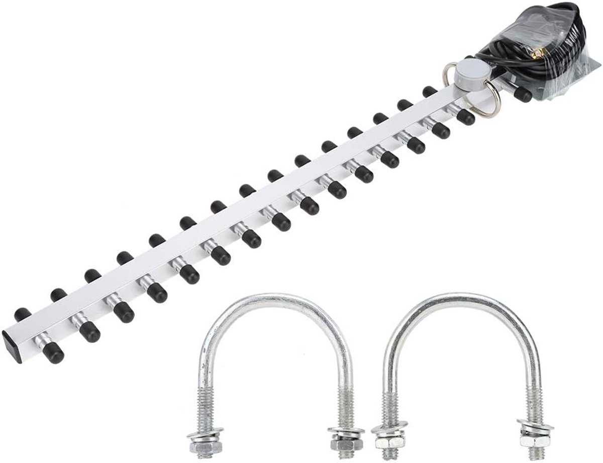 Router Antenne - Draadloos Netwerk - Signaal Versterken - 25dBi Hoog Versterking - 1.5 Meter