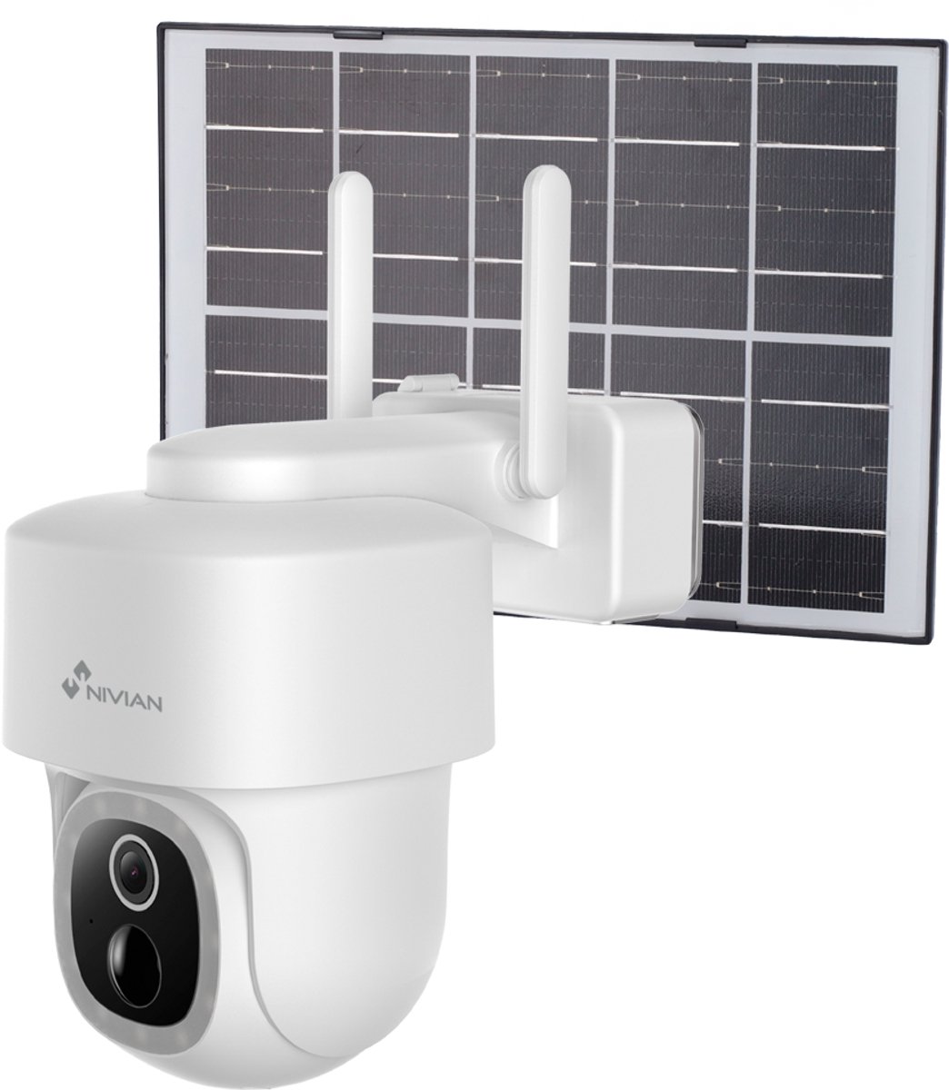 IP-camera Wi-Fi met zonnepaneel 4 maanden batterijduur