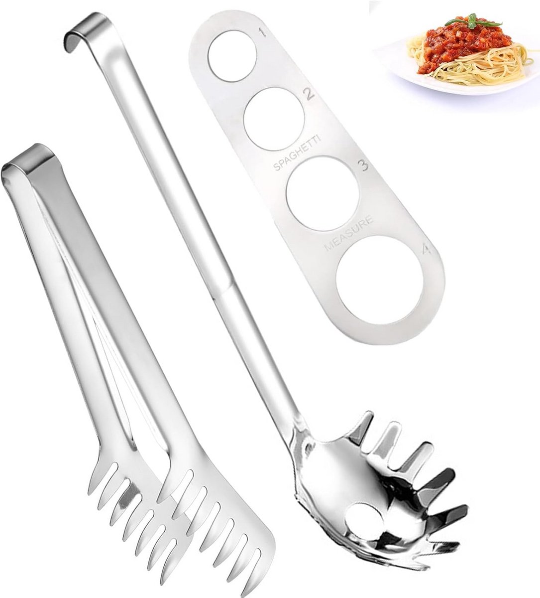 Pasta Lepel voor het op Scheppen en Serveren van Pasta