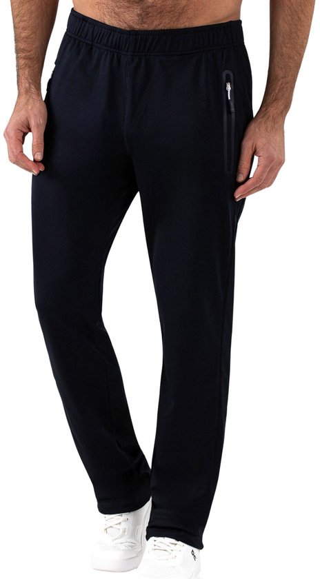 Sjeng Sports MATT - Broek - Heren - Donkerblauw - Powerstretch stof met Seal-On zakken - Verstelbare trainingsbroek