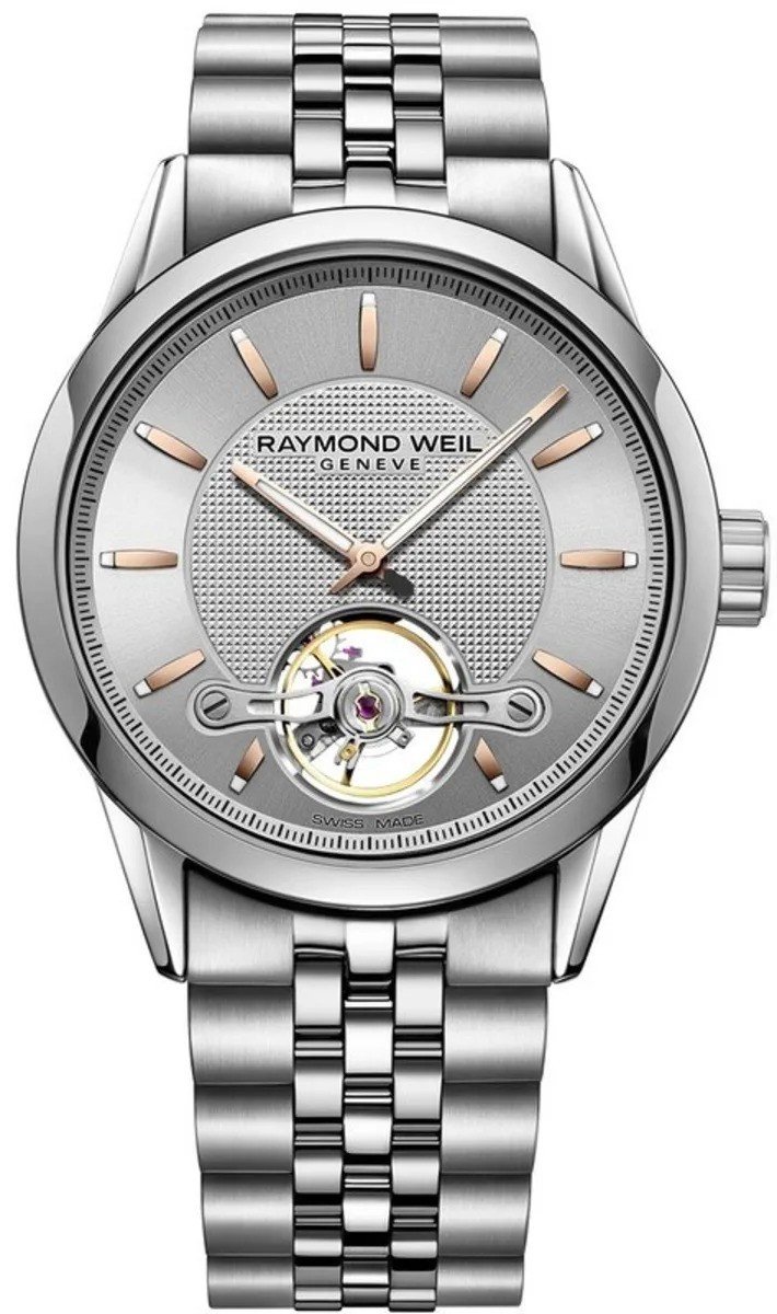 Raymond Weil Freelancer 2780-ST5-65001 Horloge - Staal - Zilverkleurig - Ø 42 mm