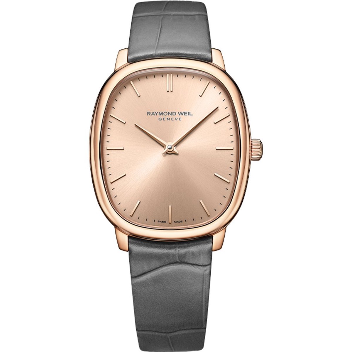 Raymond Weil Toccata 2280-PC5-80001 Horloge - Leer - Grijs - Ø 35 mm
