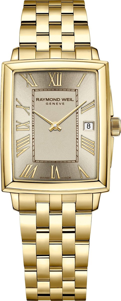 Raymond Weil Toccata 5925-P-00100 Horloge - Staal - Goudkleurig - Ø 28.5 mm