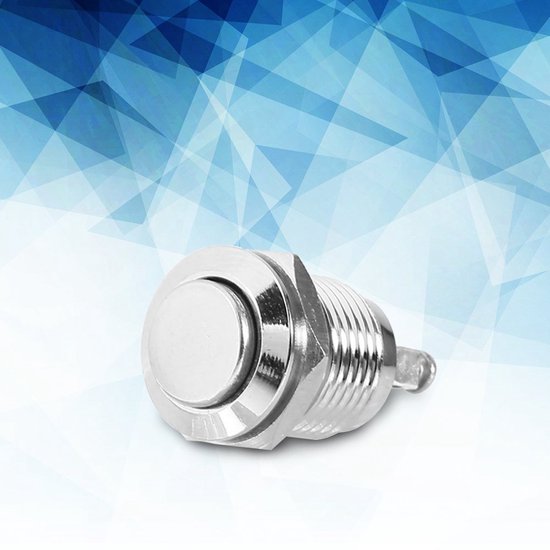 Waterdichte 12mm Momentane Drukknop Schakelaar 12V 2A/36V DC — afbeelding 2