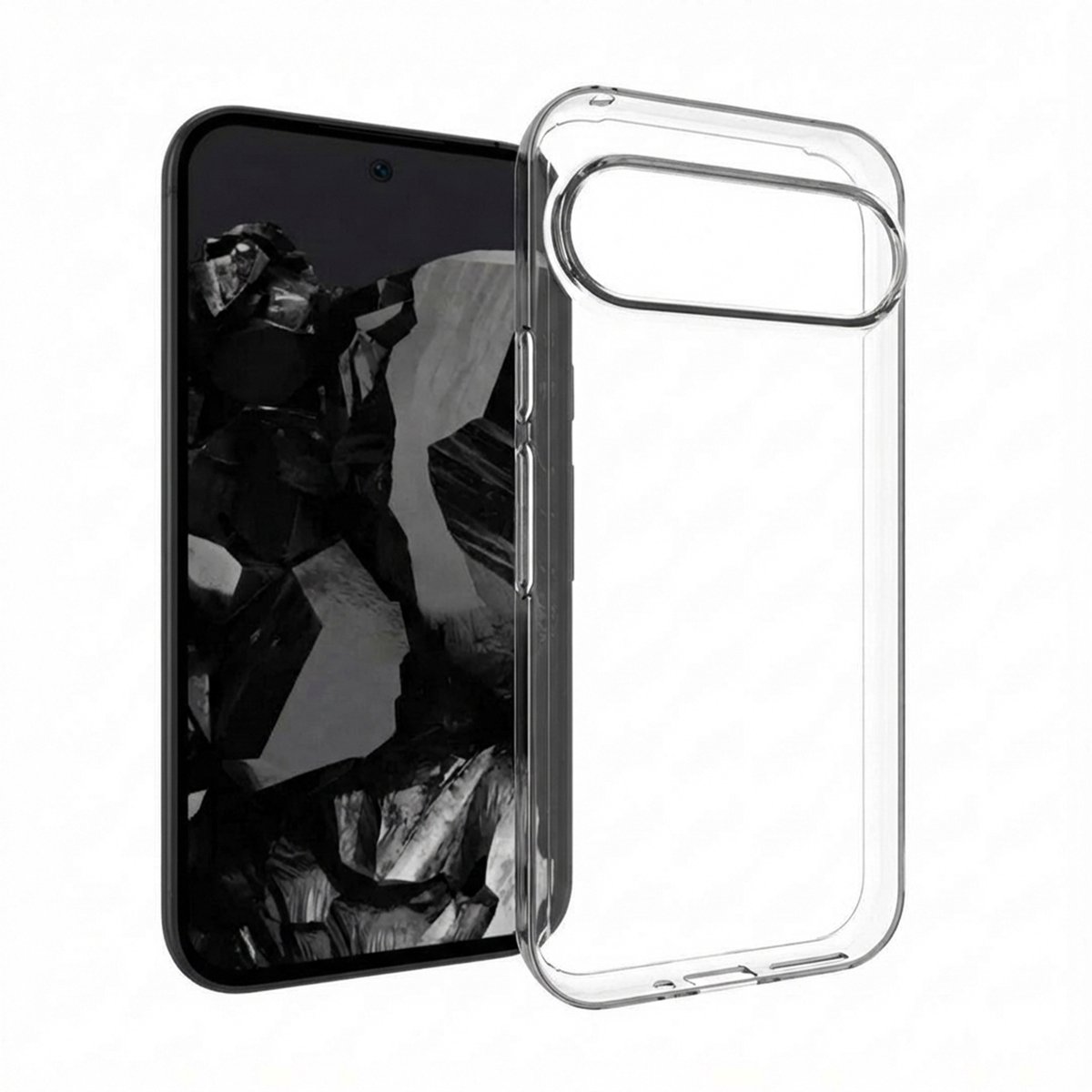 Accezz Hoesje - Geschikt voor Google Pixel 9 Pro XL - Clear Backcover - Transparant