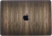 Design Macbook Hardcase hoesje voor MacBook 12 inch - Donkerbruin