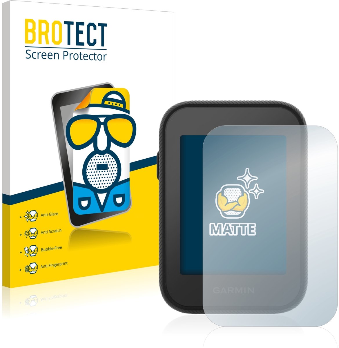 BROTECT - Screenprotector voor Garmin Approach G30 - Folie Beschermfolie matte 2 Stuks