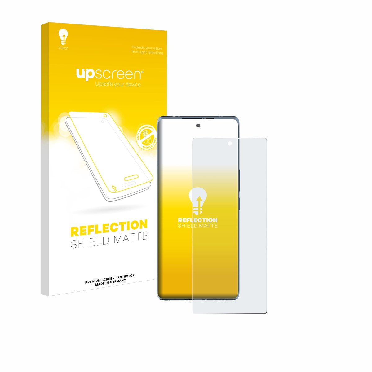 upscreen - Screenprotector voor HTC U24 Pro - Folie Beschermfolie anti glare matte