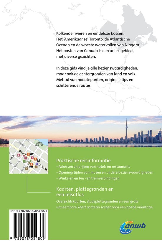 ANWB Wereldreisgids - Canada oost