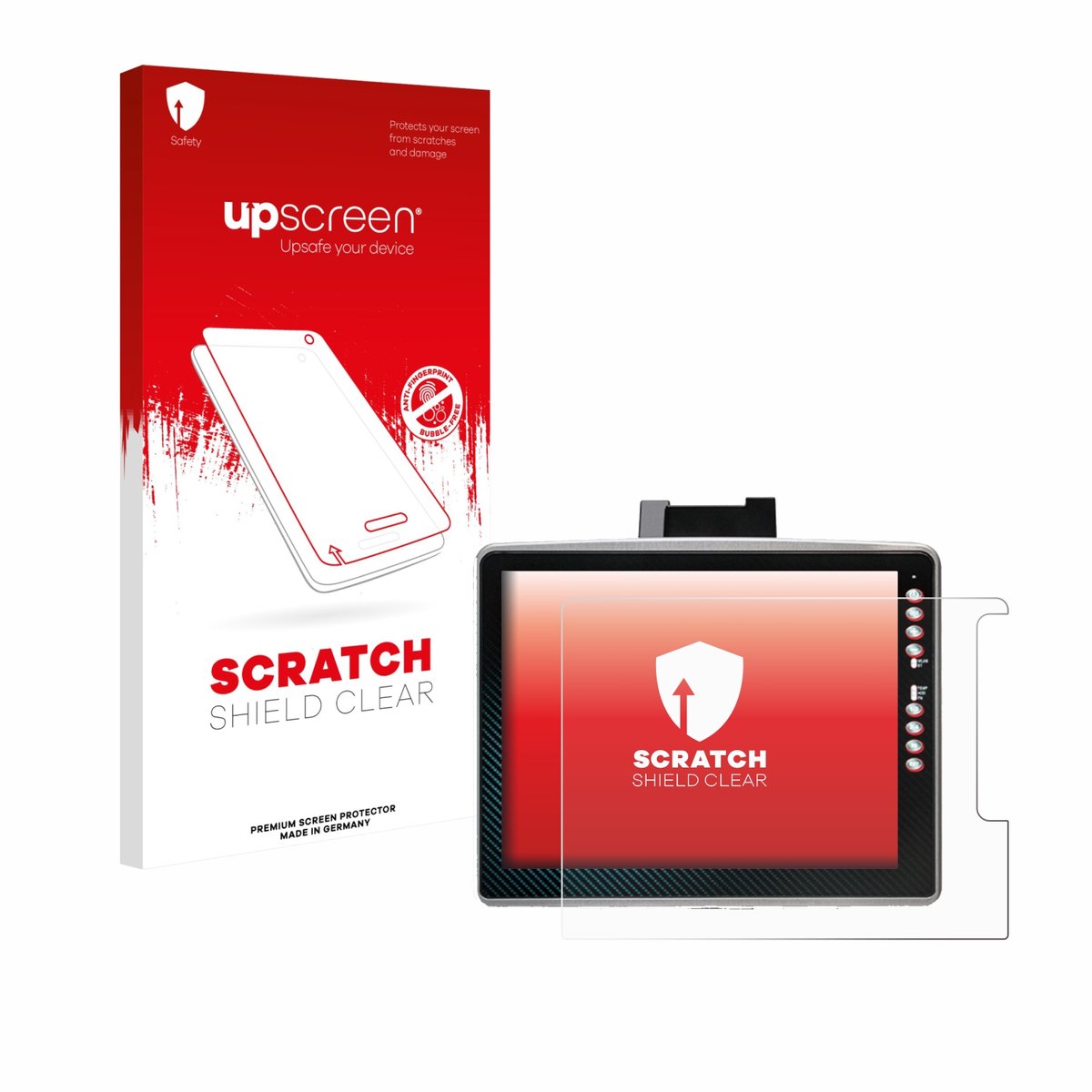 upscreen - Screenprotector voor Datalogic SH15 Blackline - Folie Beschermfolie transparant