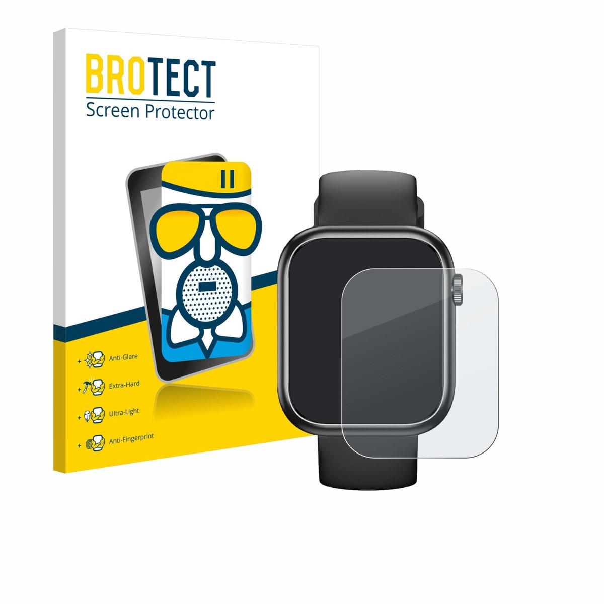 BROTECT - Screenprotector voor RLQA G104 1.83" - Folie Beschermfolie Beschermglas matte