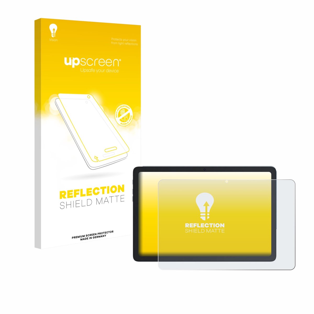 upscreen - Screenprotector voor Cubot Tab 65 10.1" - Folie Beschermfolie anti glare matte