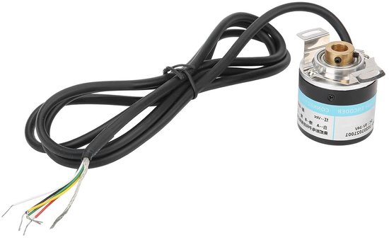 Allecto - Encoder - Incrementele - Accessoires - Rood - Motor - Reducer - Apparatuur - Geschikt voor ABZ Encoder Incrementele 3Phase Half Holle As 6mm Motor Reducer Apparatuur DC524V Professionele Accessoires