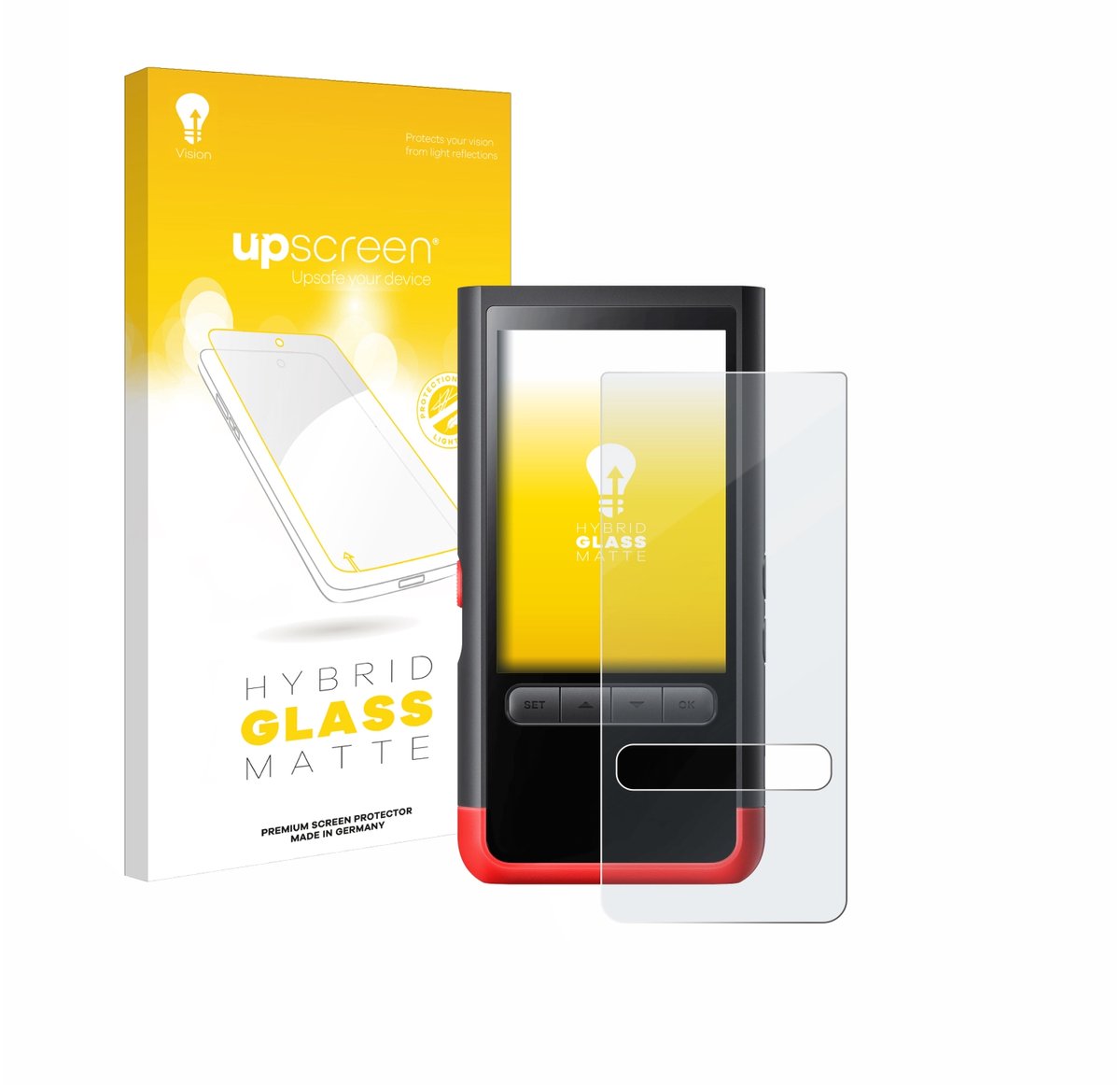 upscreen - Screenprotector voor ThermoMaven P2 - Folie Beschermfolie Beschermglas matte