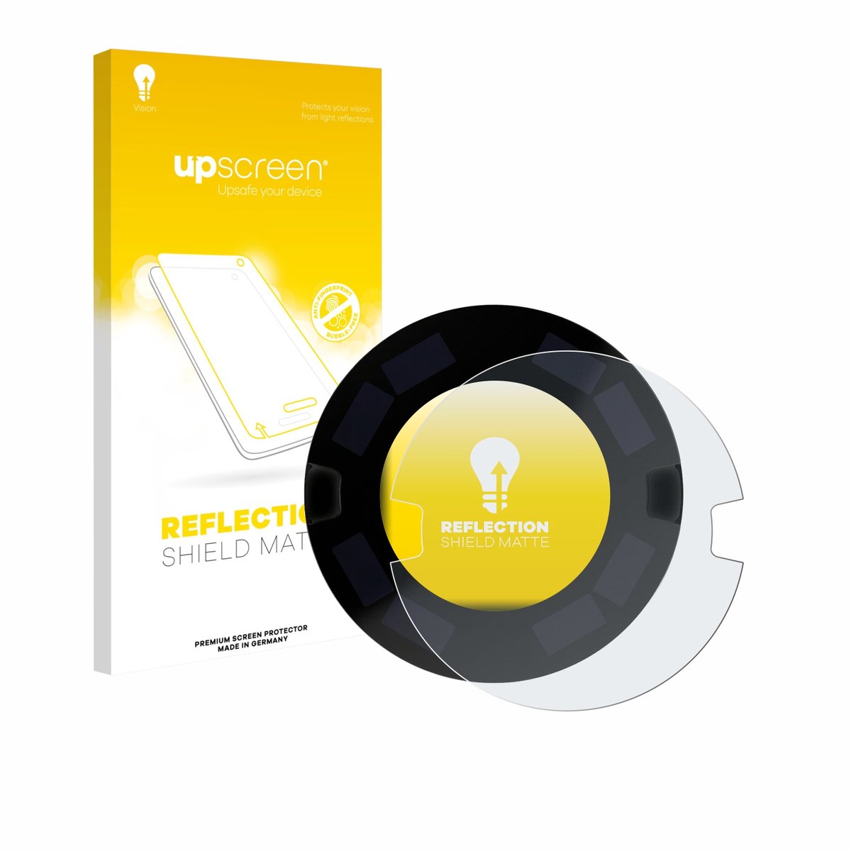 upscreen - Screenprotector voor OOONO P-DISC NO3 - Folie Beschermfolie anti glare matte