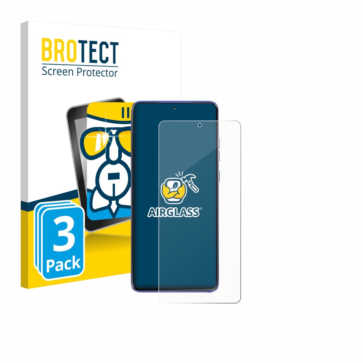 Screenprotector 3 Stuks voor Motorola Moto G Stylus 5G (2025) Beschermglas transparant