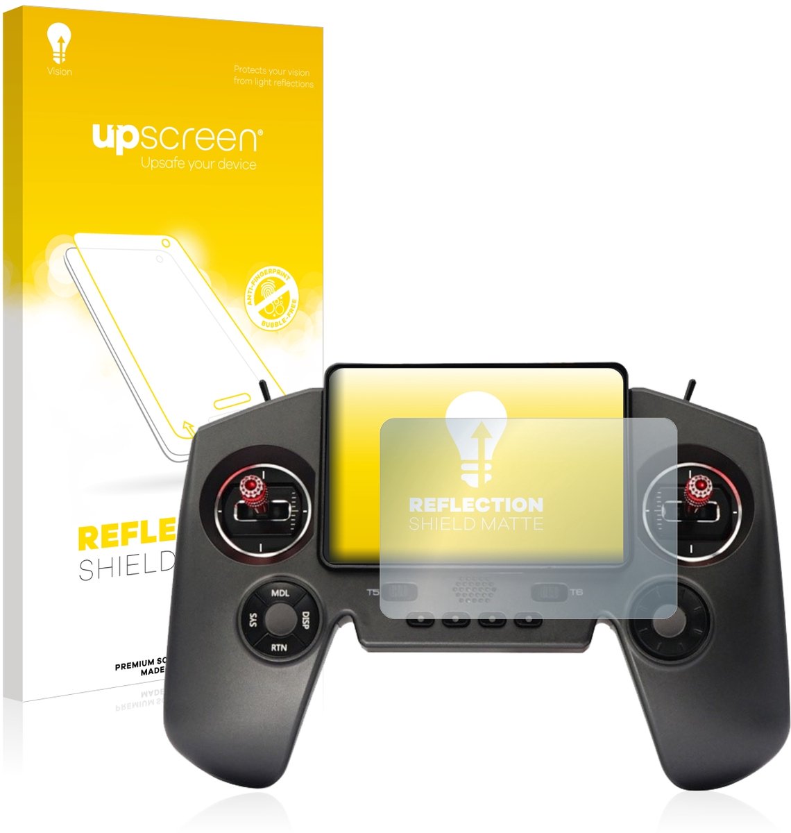 upscreen - Screenprotector voor FrSky Twin Lite - Folie Beschermfolie anti glare matte