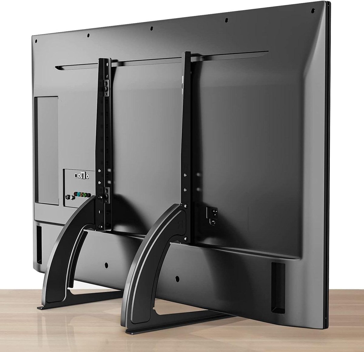 Tafelmodel tv-standaard zwart metaal 14-42 inch schermbevestiging