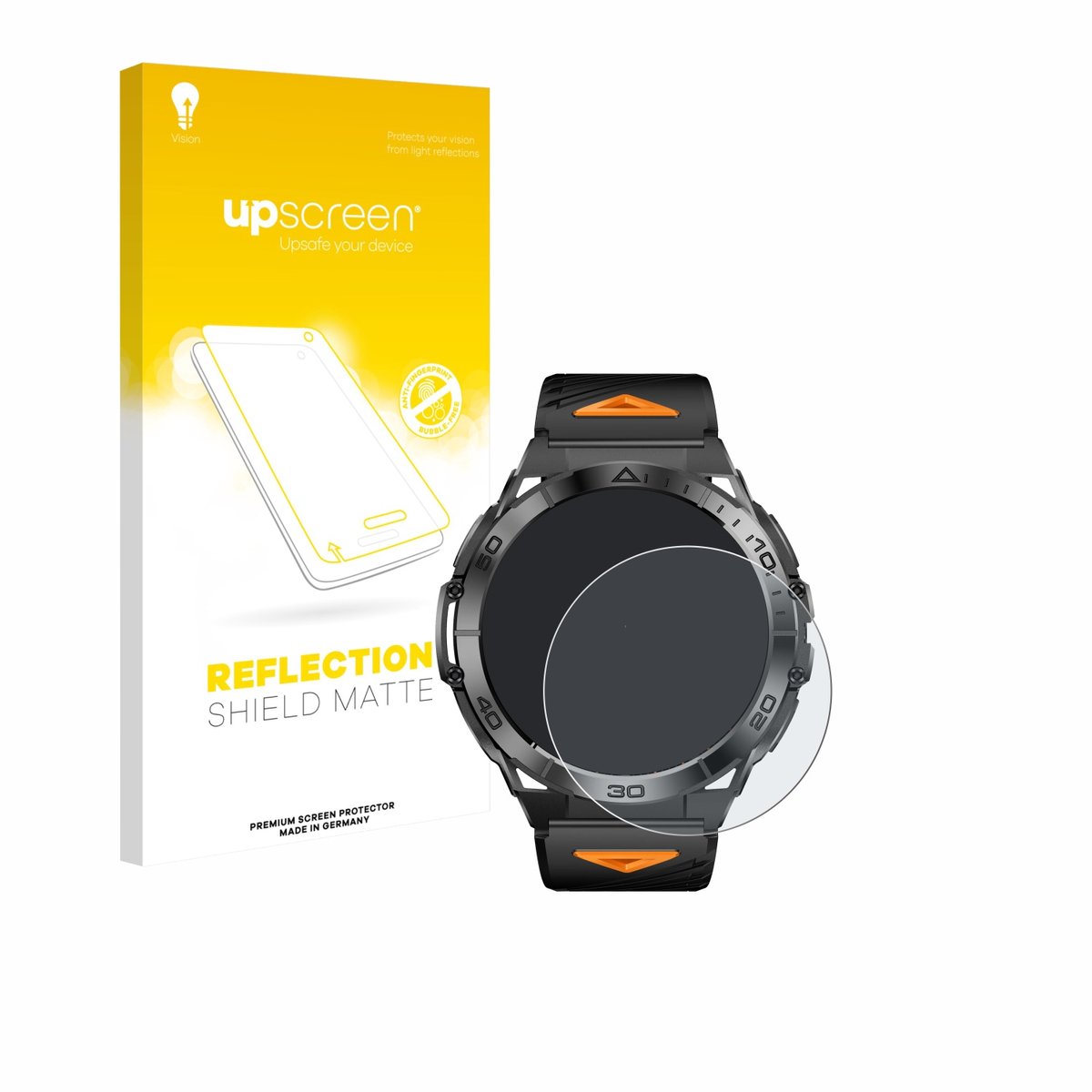 upscreen - Screenprotector voor Rogbid Titan K - Folie Beschermfolie anti glare matte