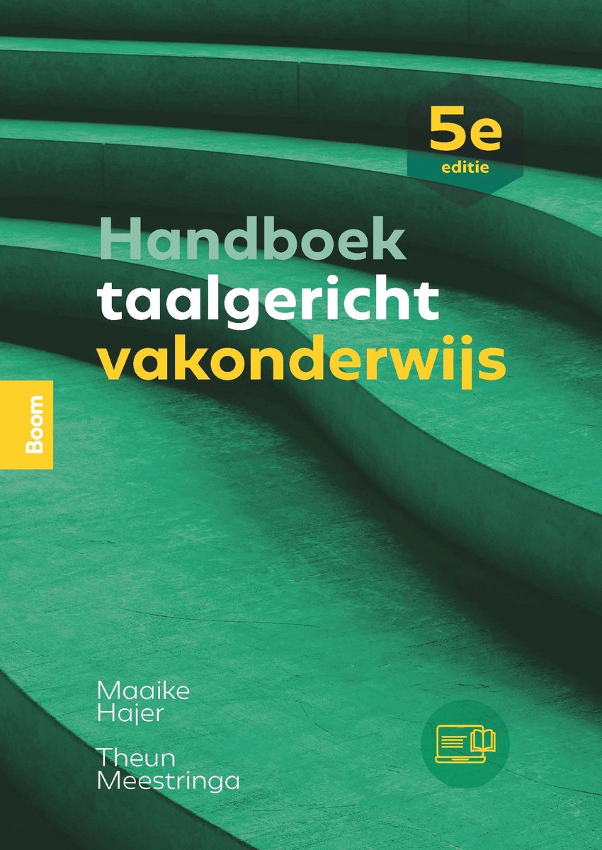 Omslag van Handboek taalgericht vakonderwijs
