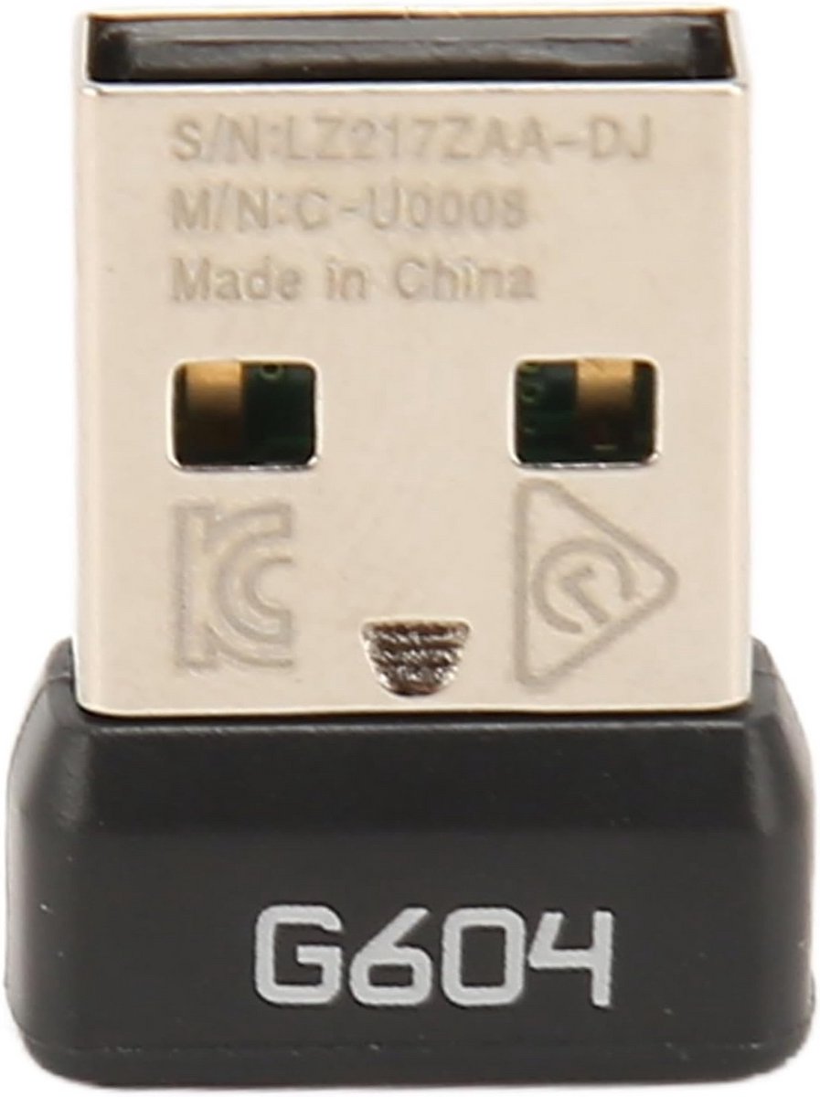USB-ontvanger voor G604 draadloze muis - 2.4 GHz draadloze plug-and-play adapter