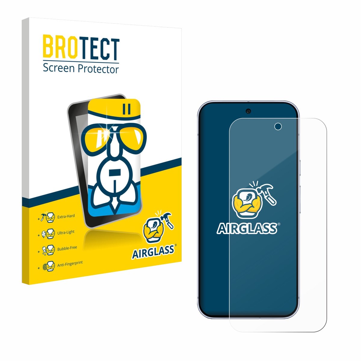 Screenprotector voor Google Pixel 10 Pro XL Beschermglas transparant