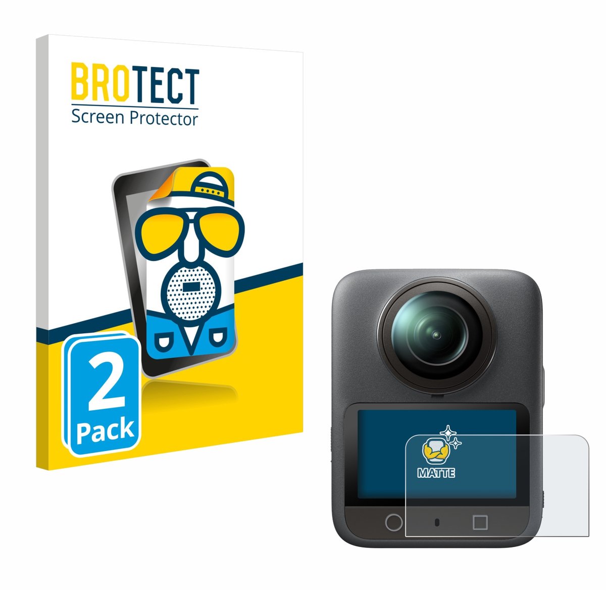 Screenprotector voor DJI Osmo 360 - Folie Beschermfolie matte 2 ...