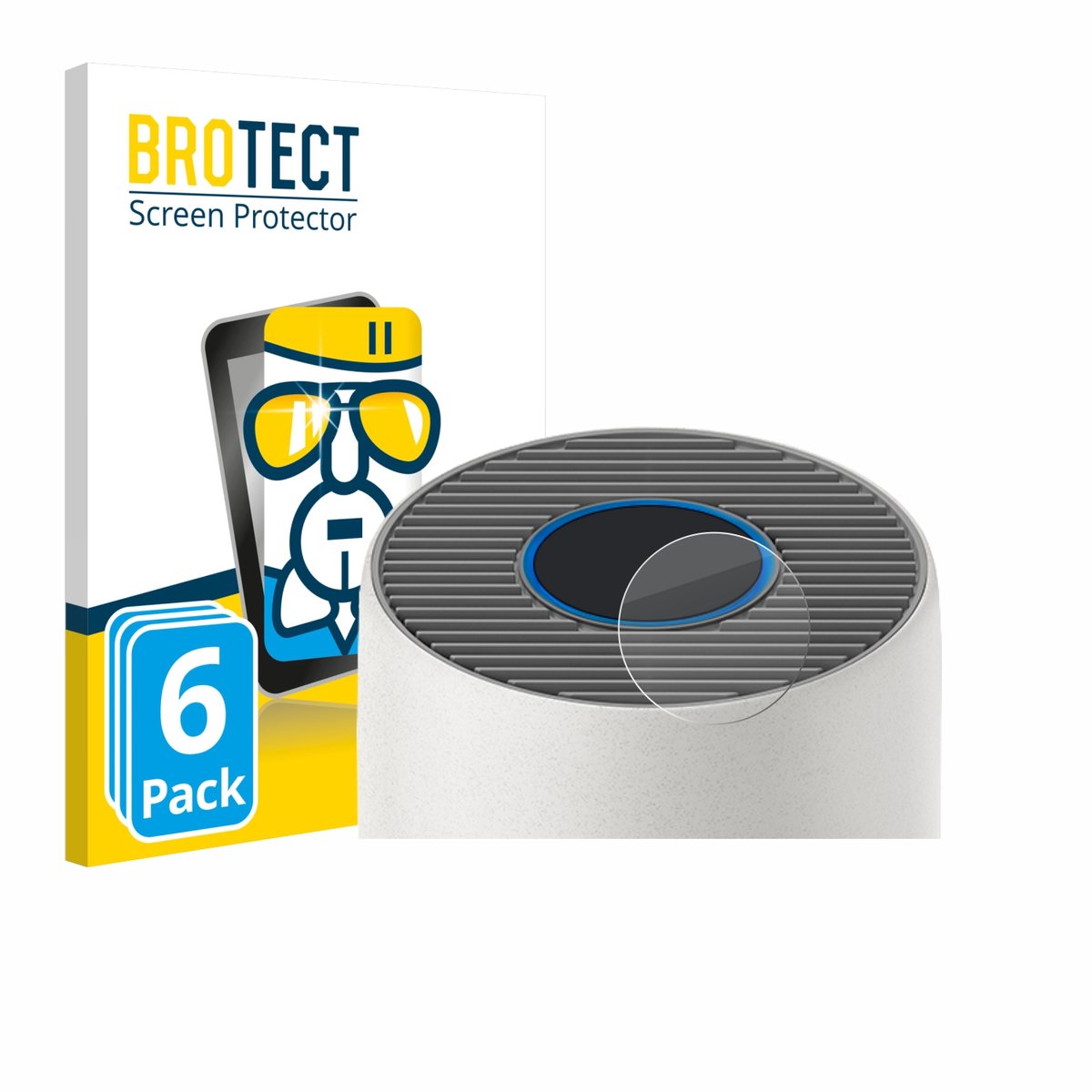 Screenprotector 6 Stuks voor Philips 2000i Series AC2939 Beschermglas transparant