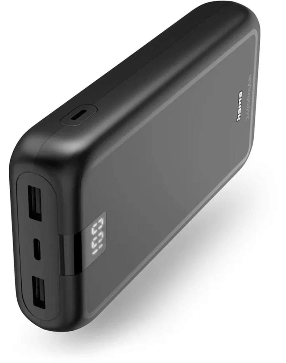 Hama Performance Powerbank 24000mAh met 15W Snelladen - afbeelding 2