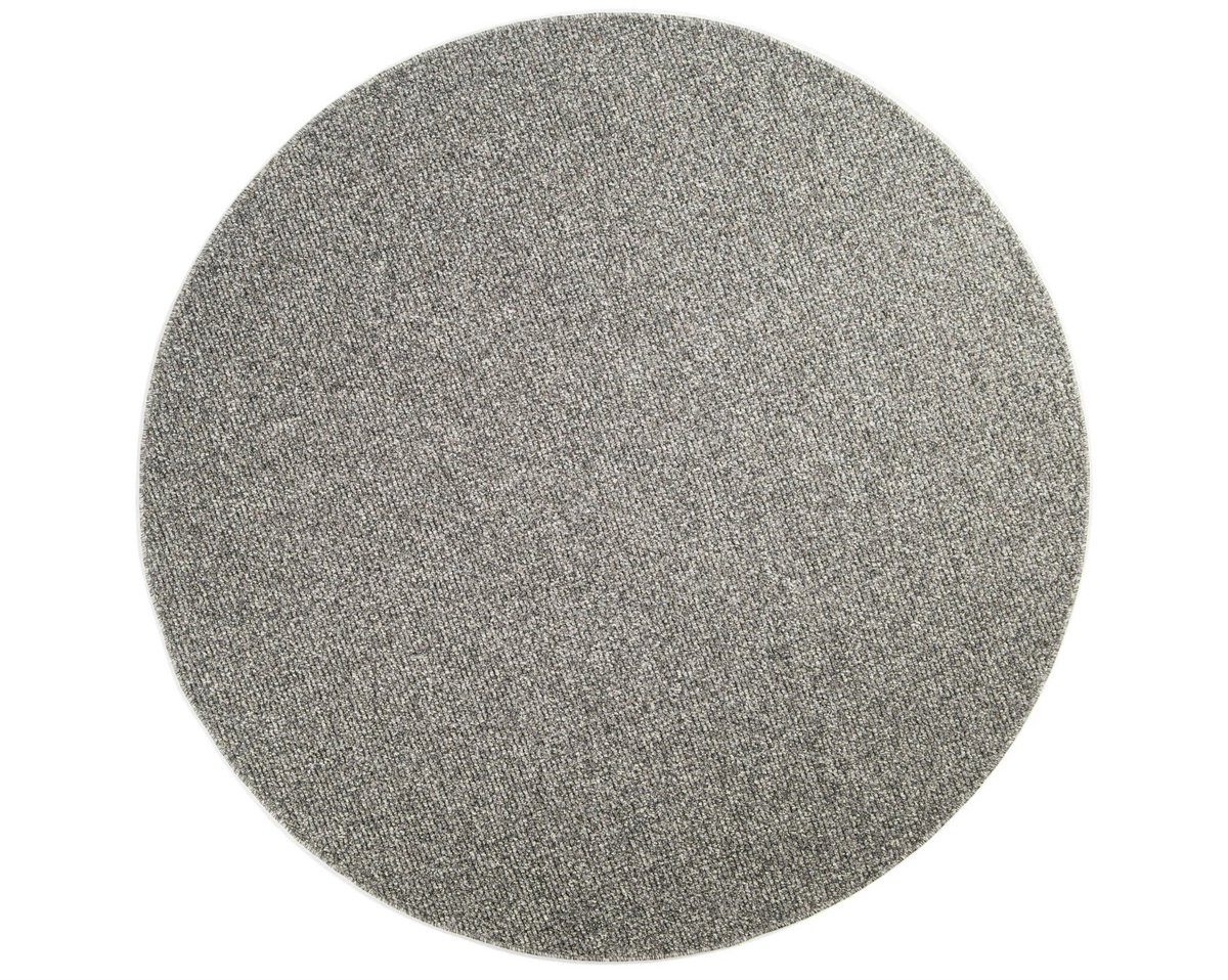 DÉJA Living Vloerkleed Rond Ø200cm - Laagpolig Grijs Polypropyleen - Yvoire