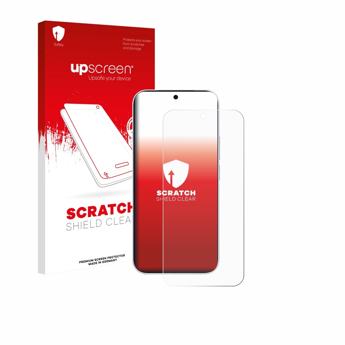 upscreen - Screenprotector voor Vivo S50 - Folie Beschermfolie transparant
