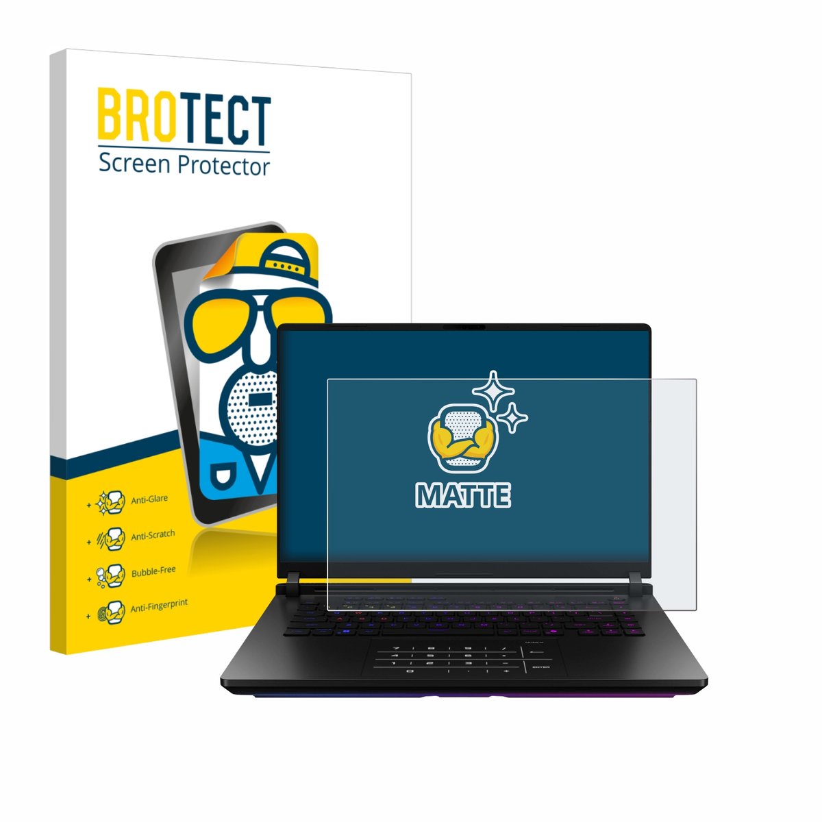 BROTECT - Screenprotector voor ASUS ROG Strix SCAR 18 2025 - Folie Beschermfolie matte