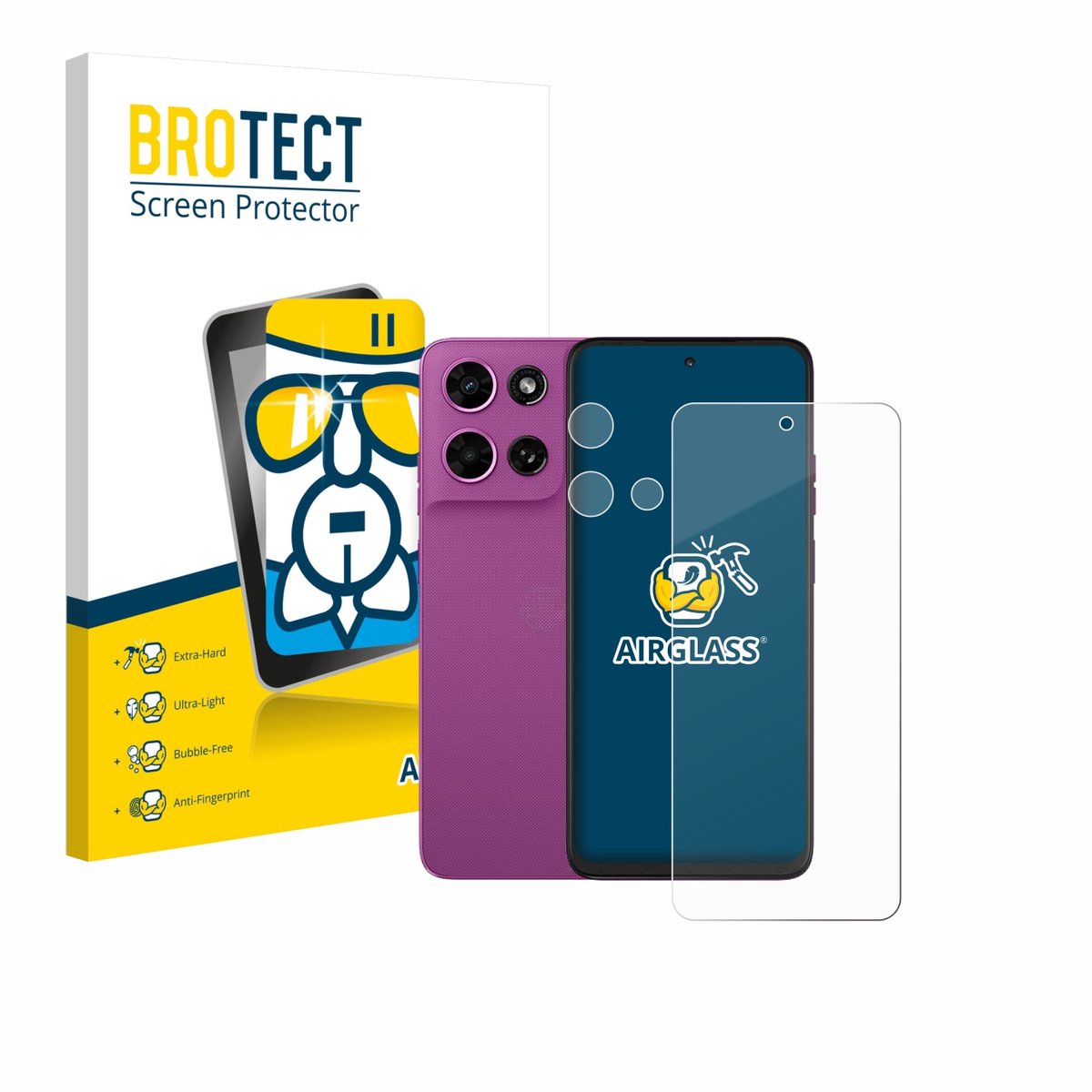 Screenprotector voor Motorola Moto G (2026) (Voor+Camera) Beschermglas transparant