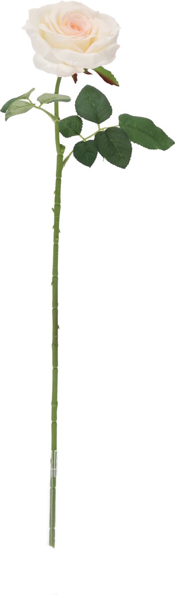 maxifleur Kunstplanten Kunst Rozentak Elegance 63cm Creme