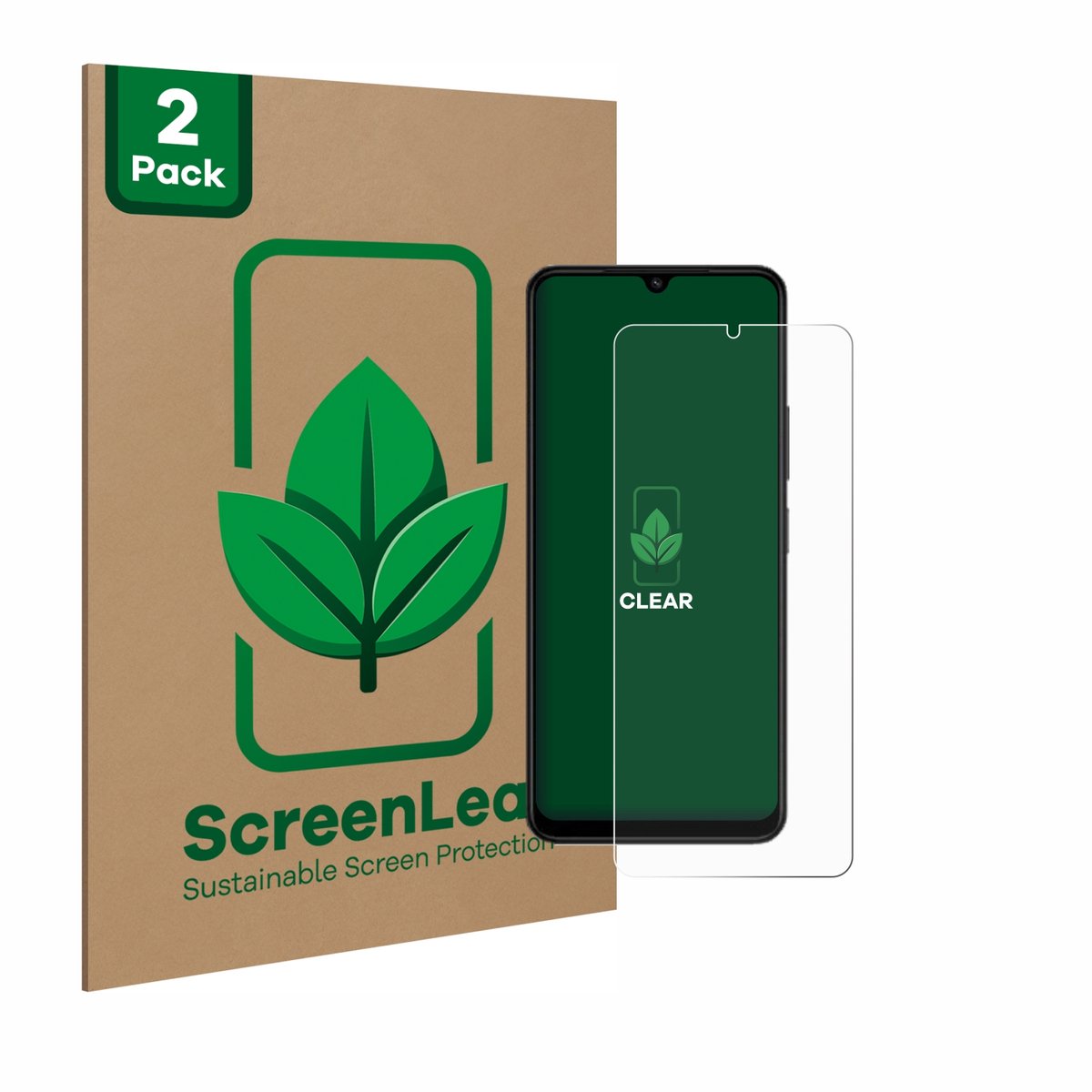 2 Stuks Screenprotector voor Xiaomi Redmi A3X - Hoogwaardige Beschermfolie transparant