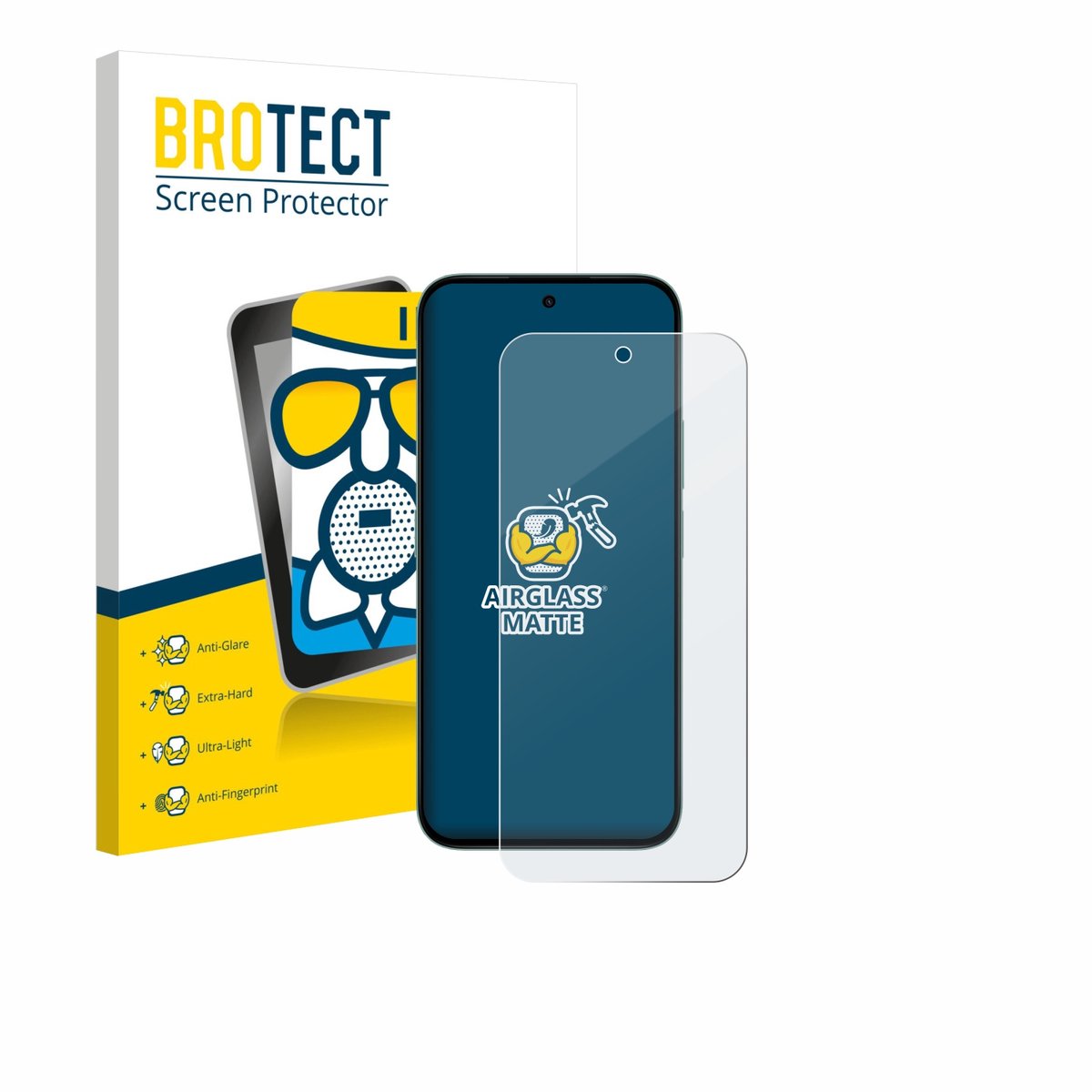 BROTECT - Screenprotector voor Honor X6c - Folie Beschermfolie Beschermglas matte