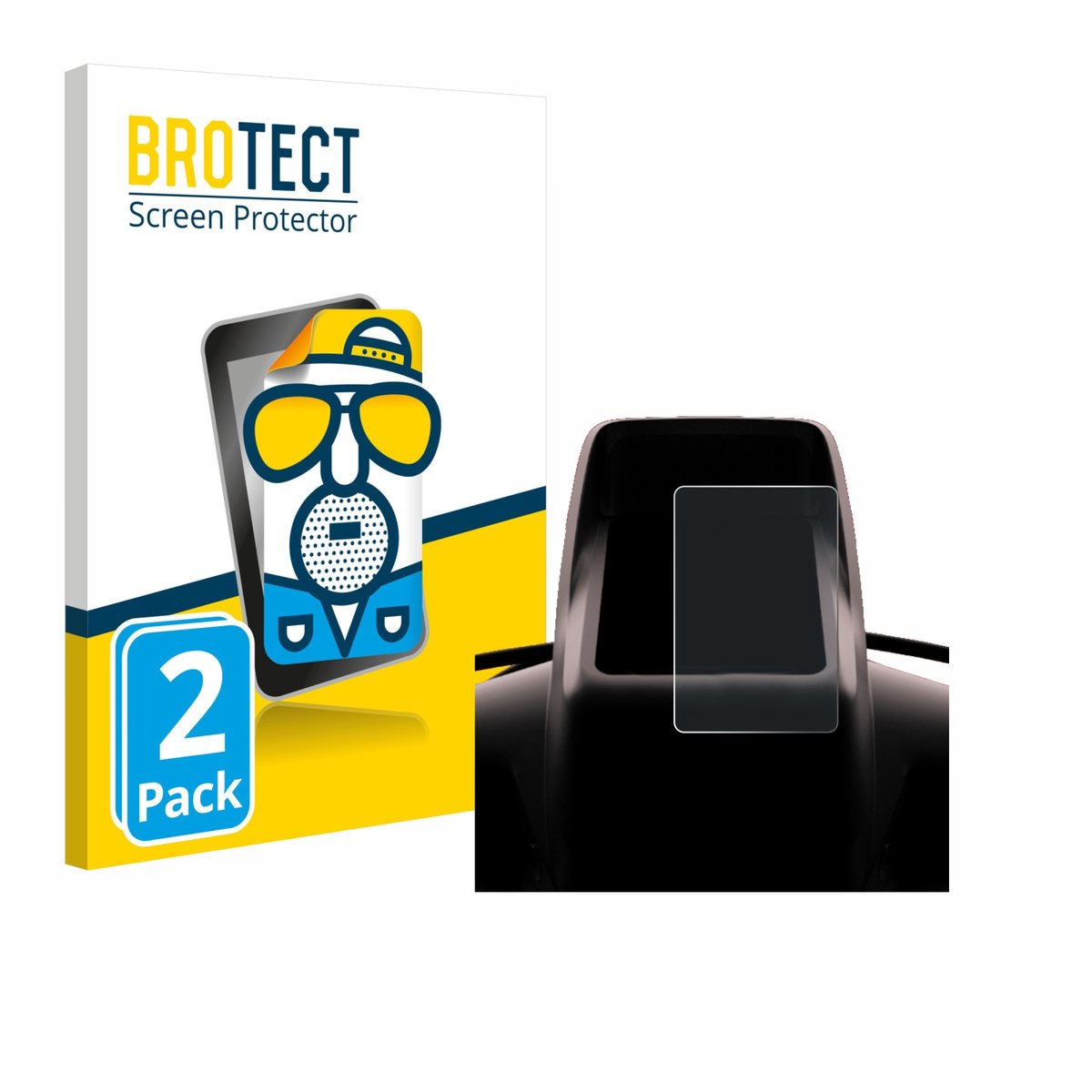BROTECT - Screenprotector voor Segway GT3 D - Folie Beschermfolie matte 2 Stuks