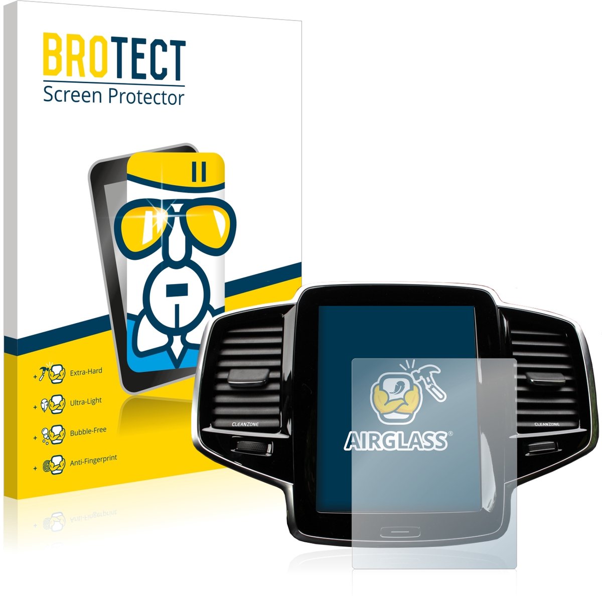 Screenprotector voor Volvo XC90 Senus 2015-2017 Beschermglas transparant