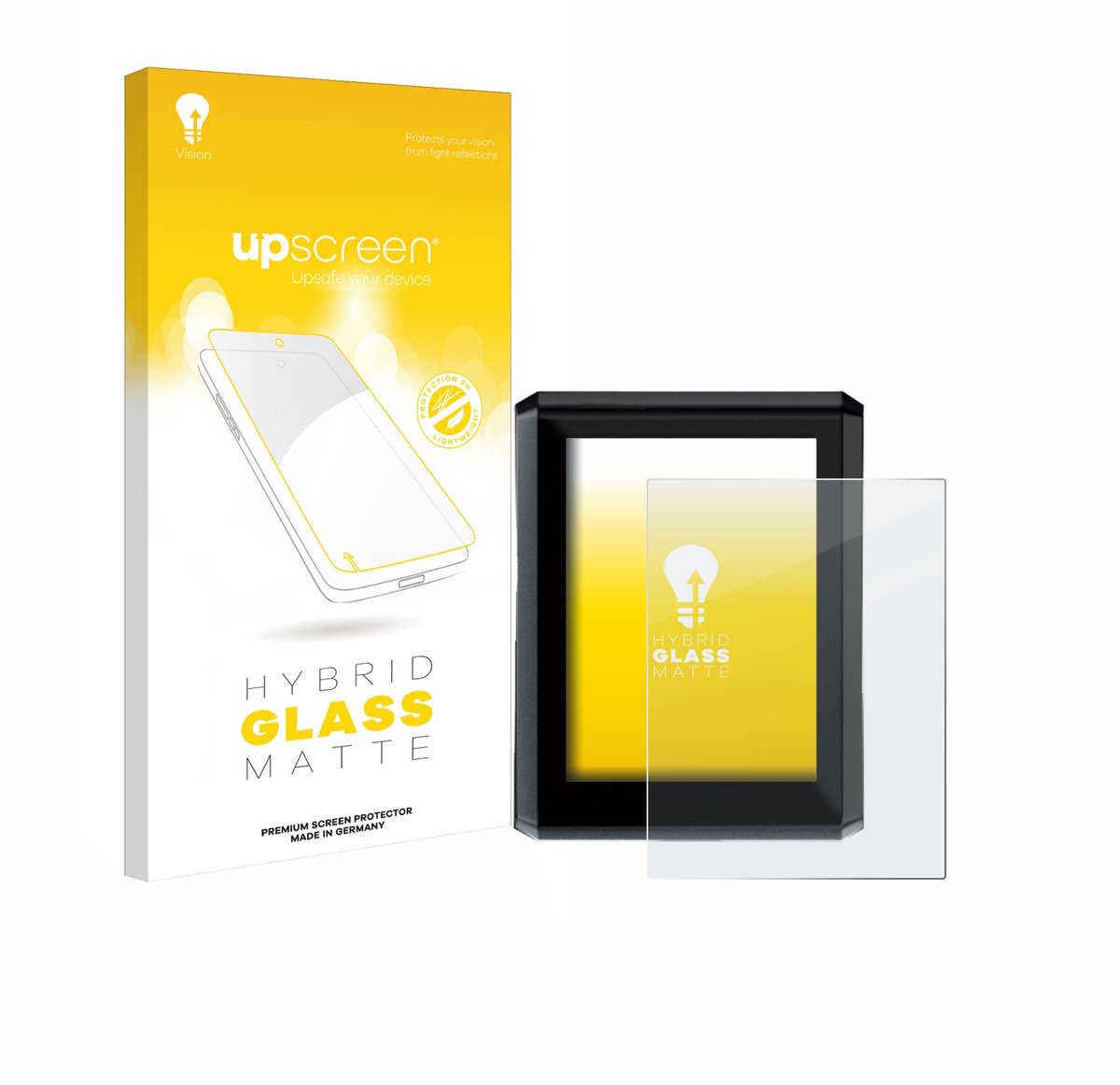 upscreen - Screenprotector voor Shimano SC-EN610 - Folie Beschermfolie Beschermglas matte